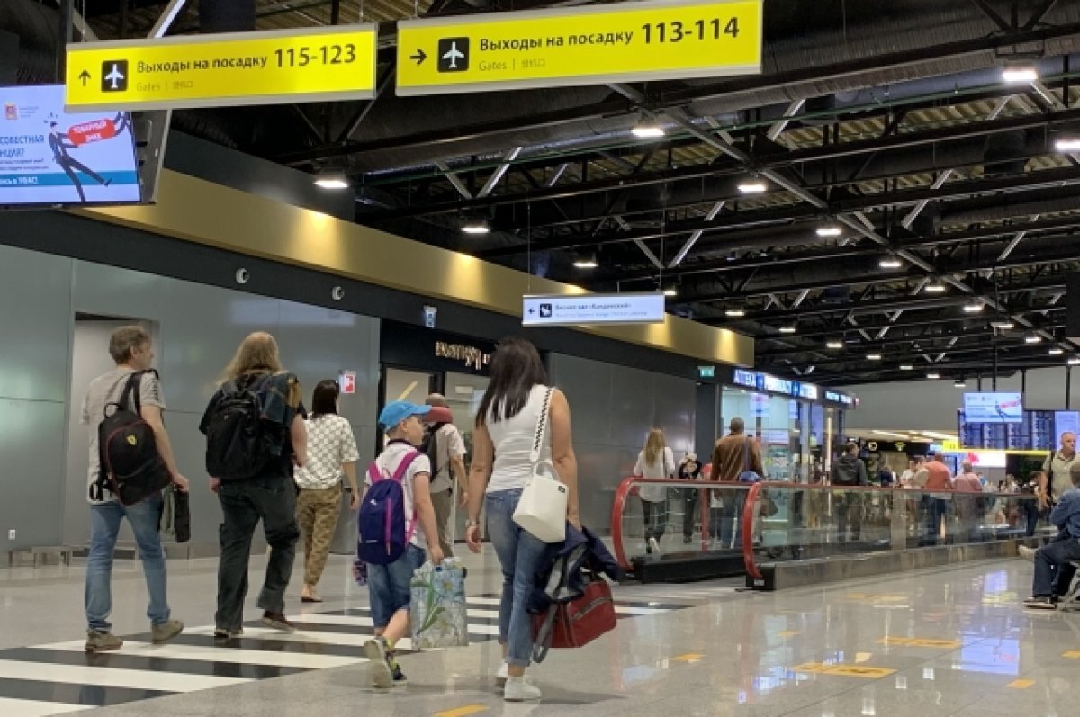    В аэропортах Москвы были задержаны и отменены более 170 рейсов