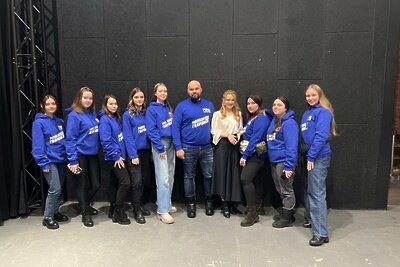    Активисты «Молодой Гвардии Единой России» © Пресс-служба Московского областного регионального отделения партии "Единая Россия"