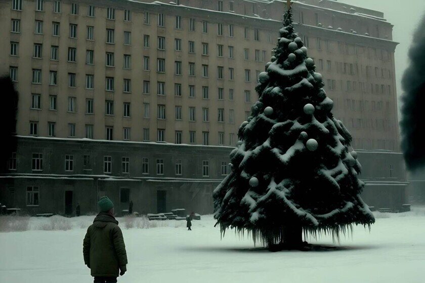    «Один дома» в духе Балабанова. Фото: @ru2ch / Twitter