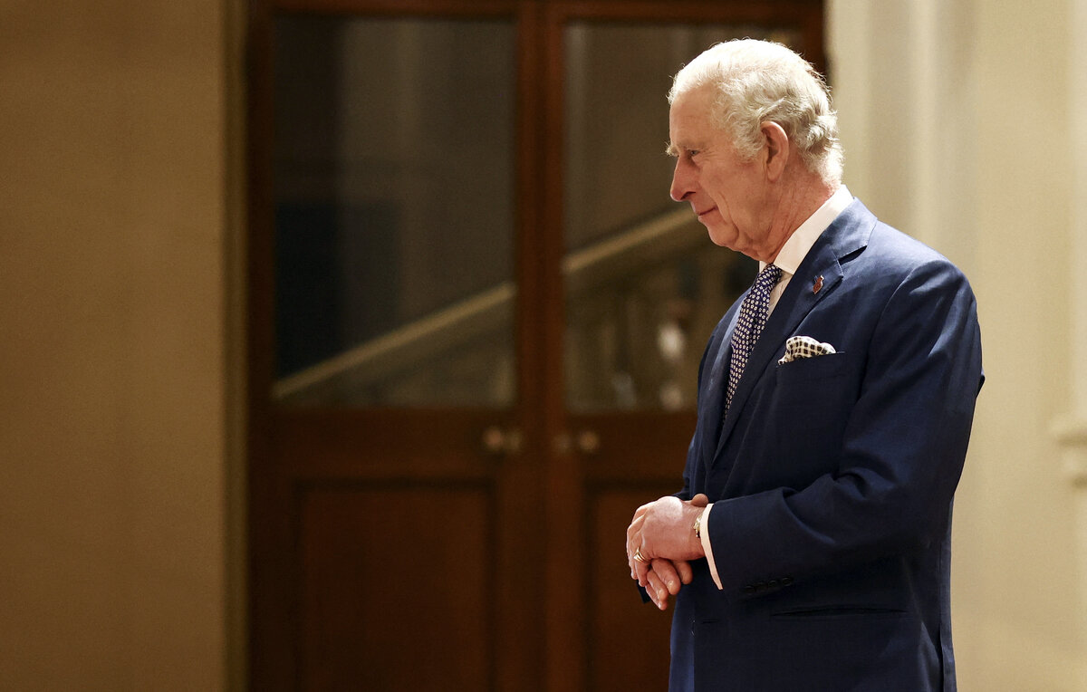    Король Великобритании Карл III   Henry Nicholls/Pool photo via AP