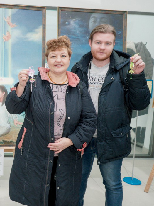 Валентина с сыном Сергеем