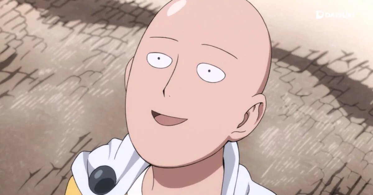Сайтама из аниме "Onepunchman" 