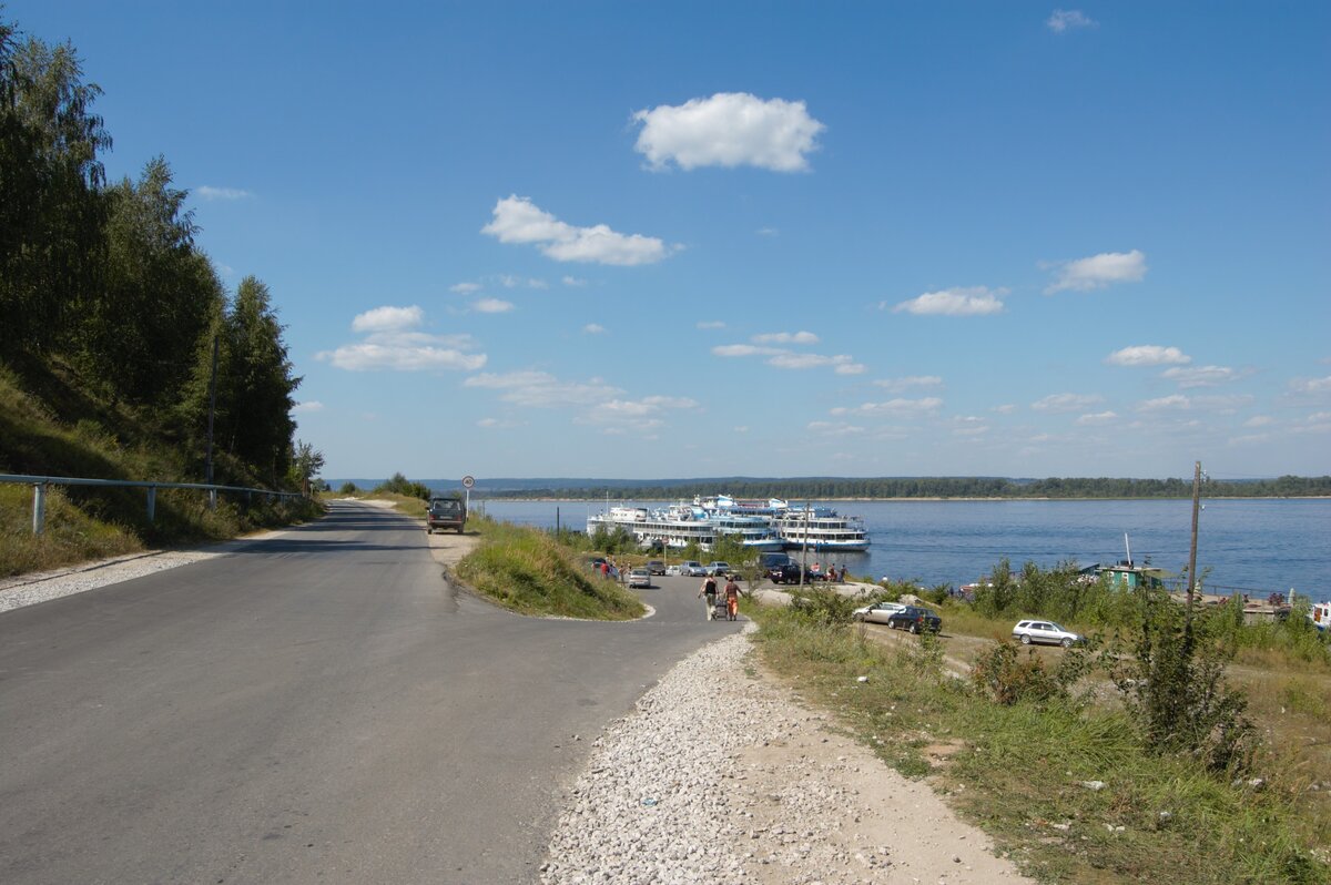 Пристань Ширяево.