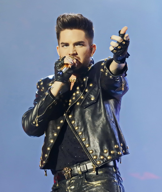 Адам Ламберт (Adam Lambert) на концерте группы Queen / © Tatianka1986 / flickr