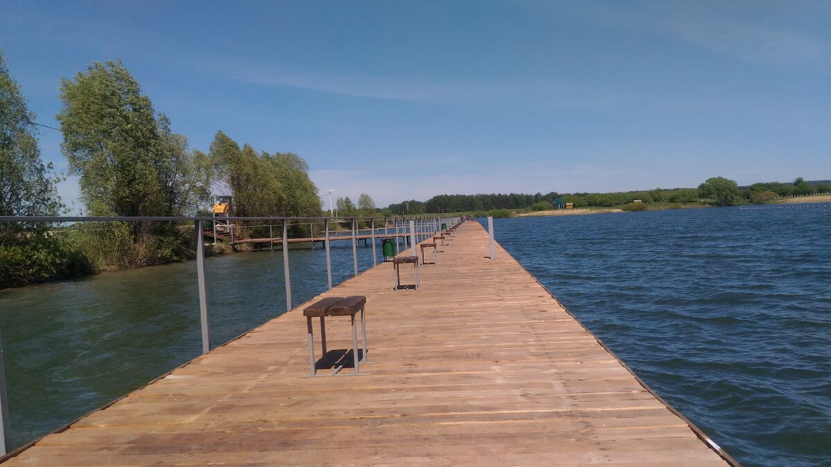 Мостки для рыбаков.