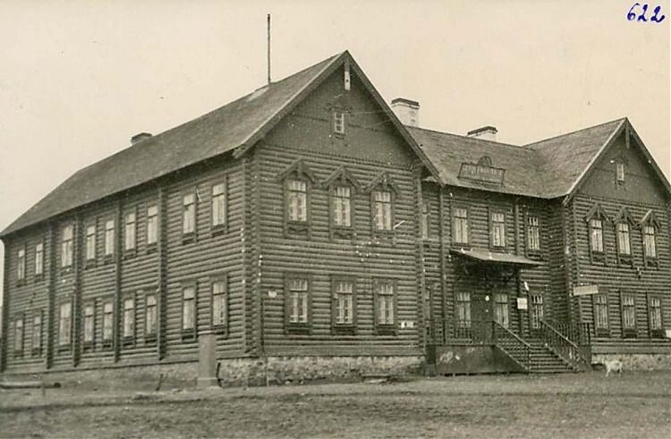 Фото из фондов ГАМО.
Дом рыбака. Мурманск. 1934 г.