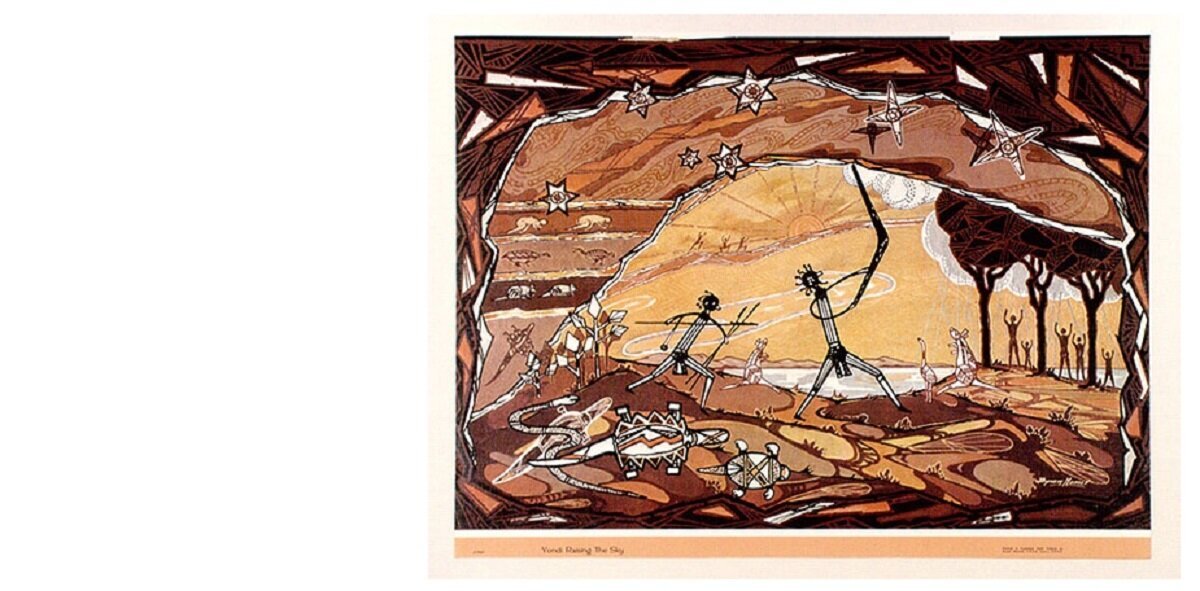 Йонди поднимает небо — Byram Mansell (1894–1977) 