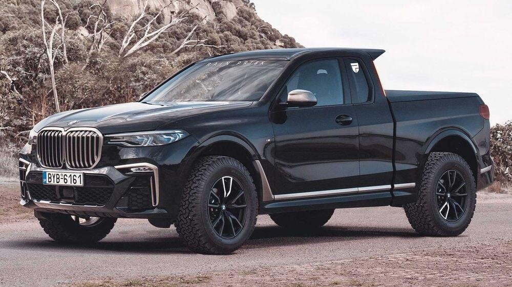 BMW X7 M50d Pick-up by Rain Prisk 2019 года
