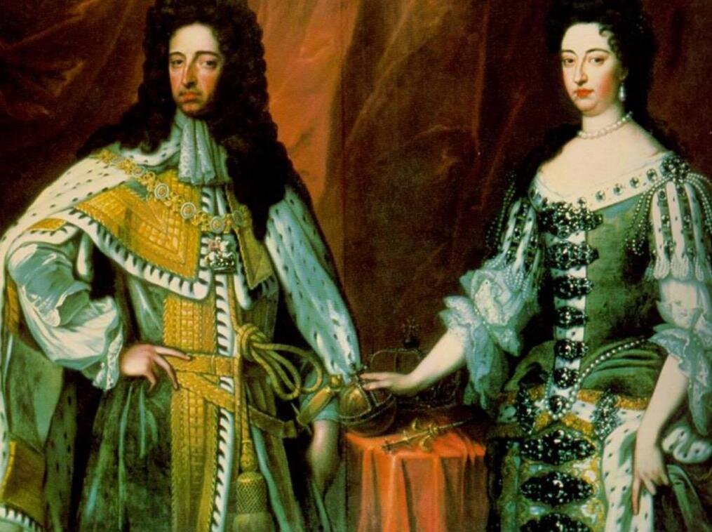 Вильгельм III и Мария II