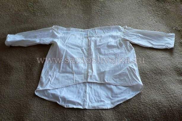 Переделка: как сшить женскую куртку из мужской рубашки