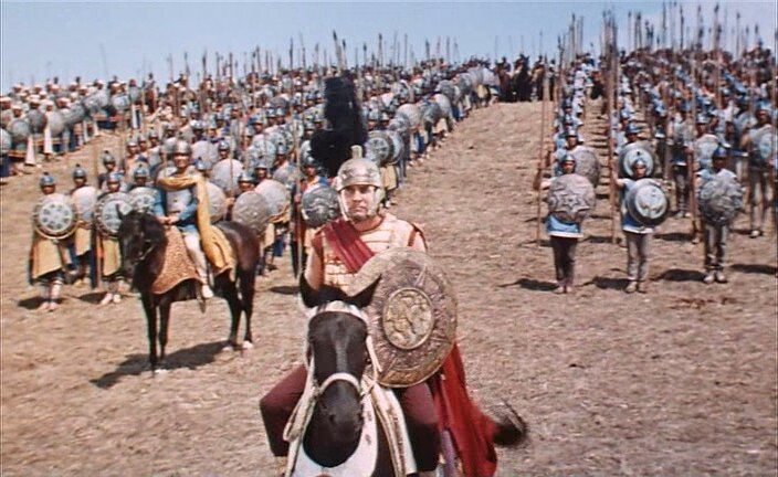 Кадр из фильма "Битва за Рим" (1968)