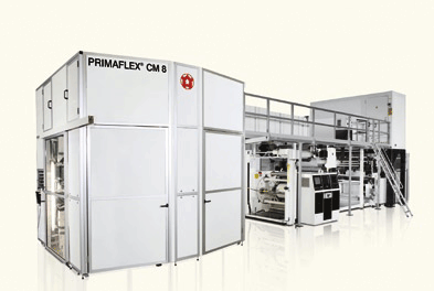 флексопечатная машина барабанного типа