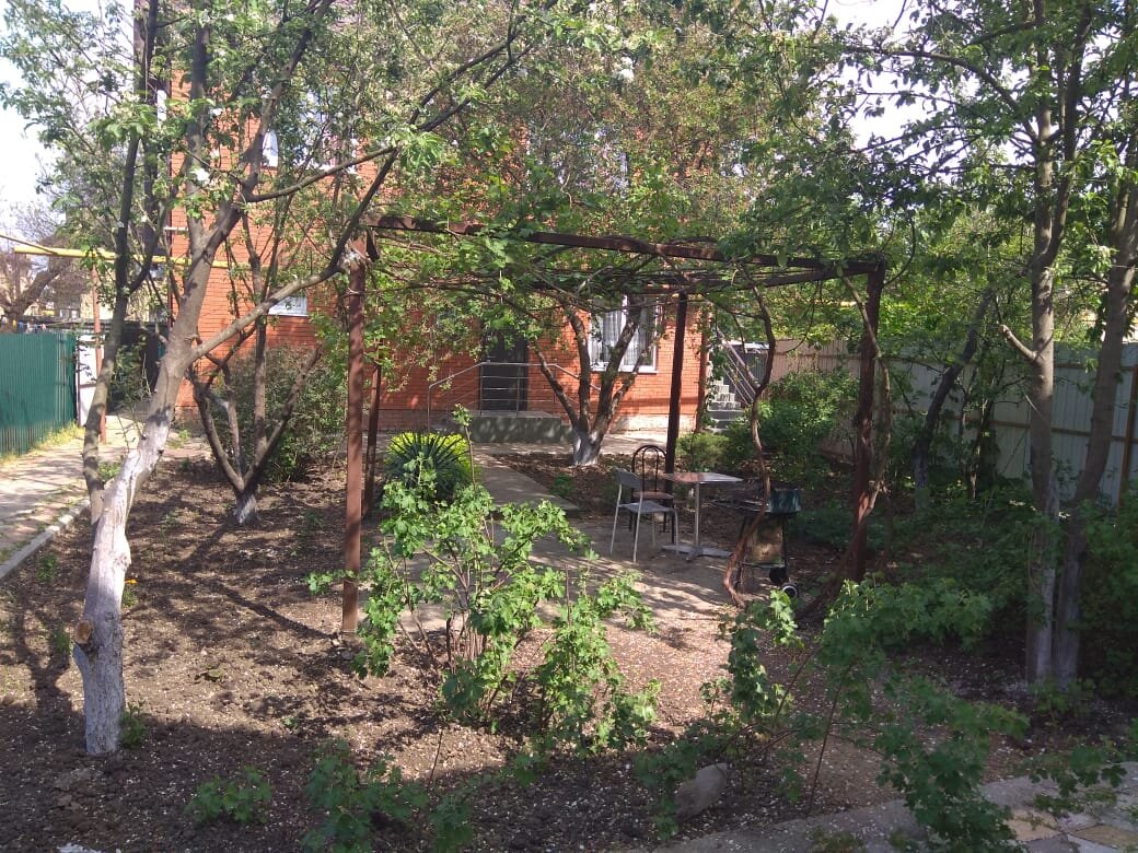 Двор съёмного дома