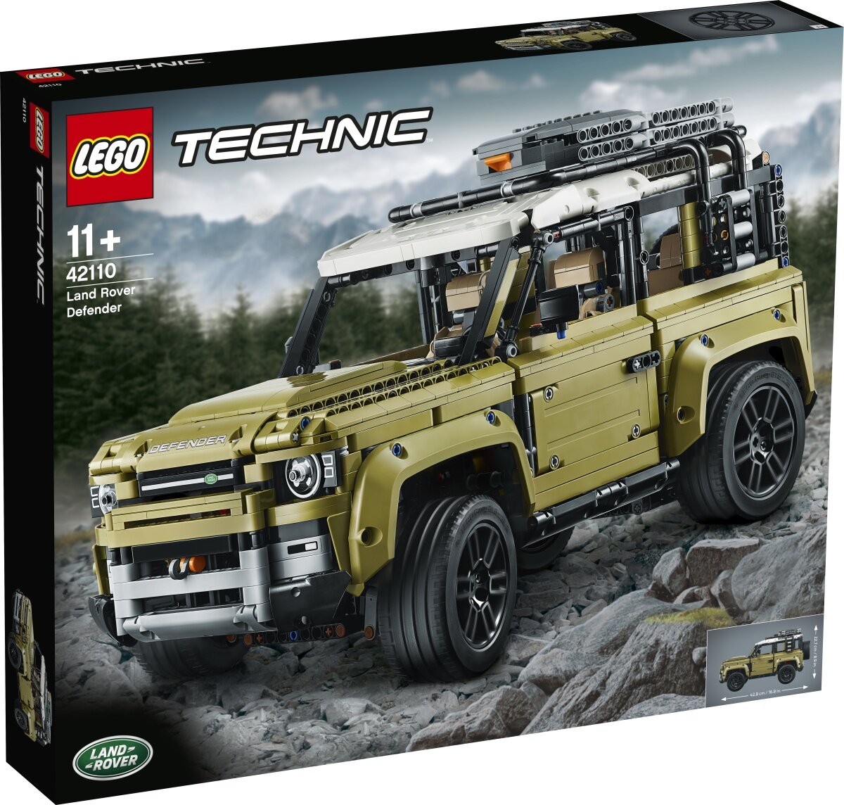 Новый набор Лего Technic №42110 «Land Rover Defender» | Лего Малефик | Дзен