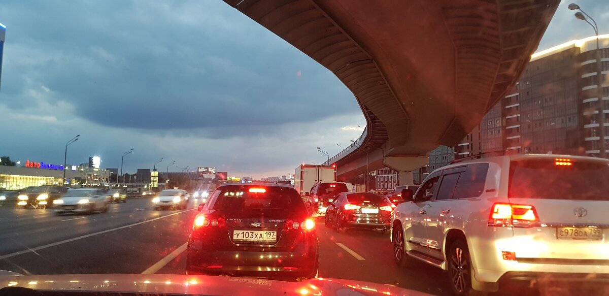 Дорога домой.  Пятница 13.  Уставшие, но спокойные.