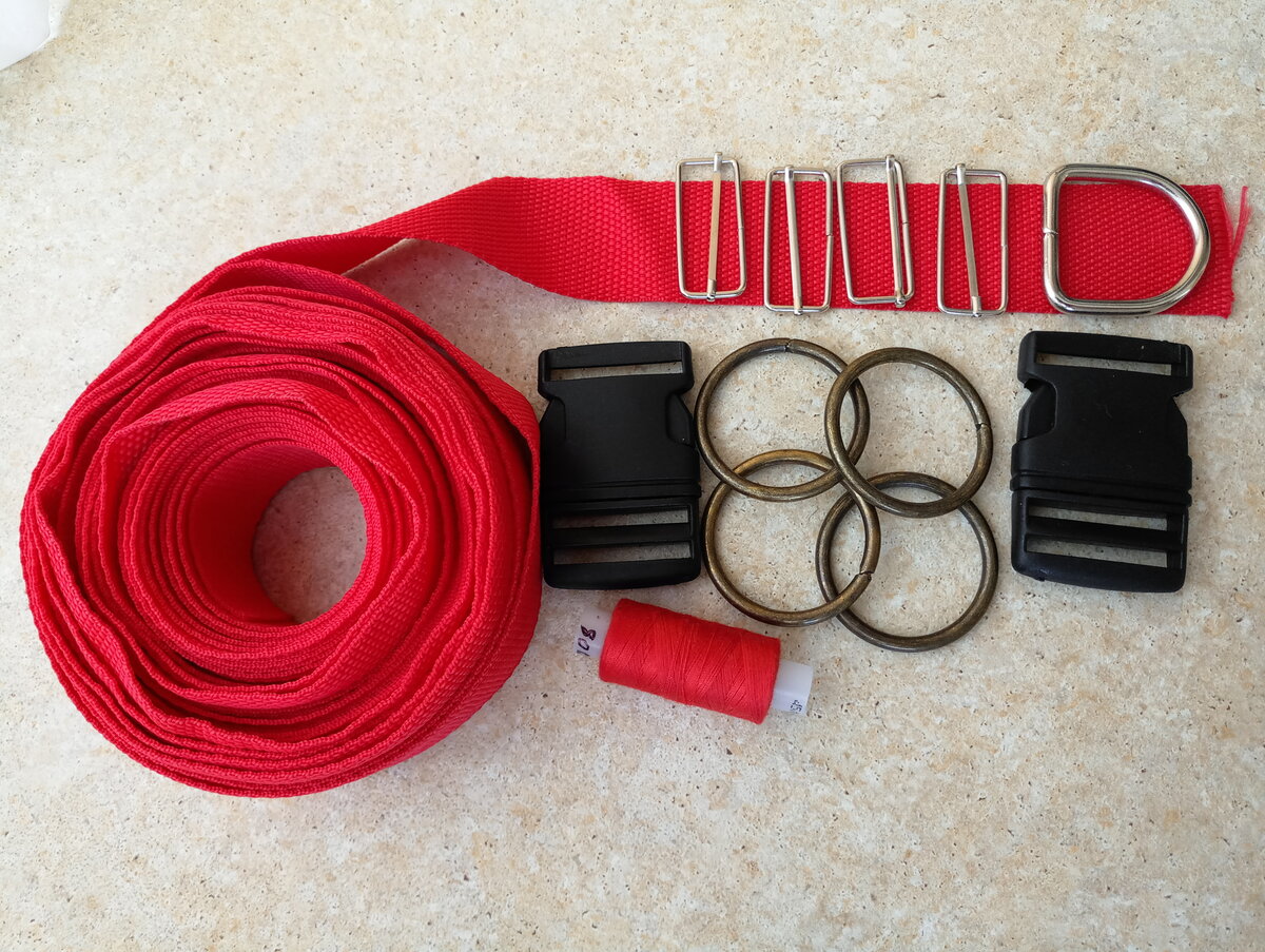 Материалы для пошива шлейки