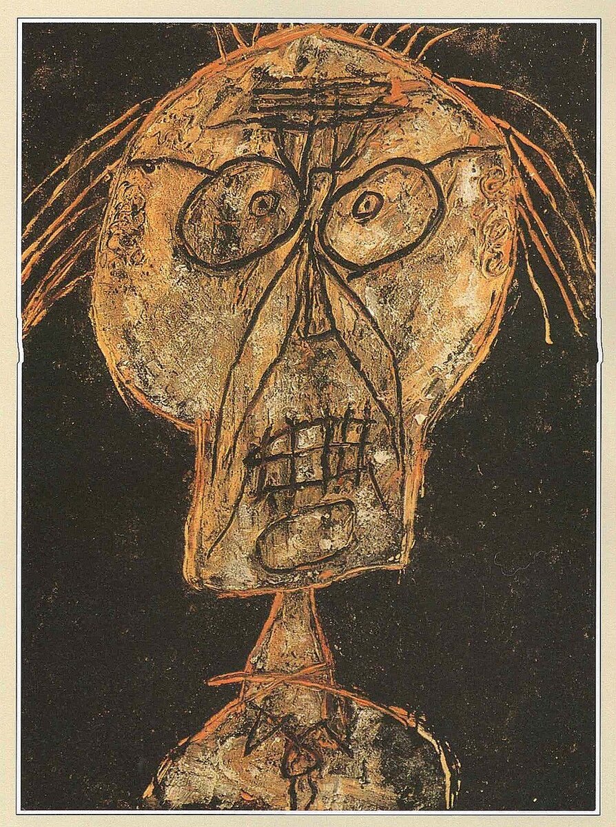 Дюбюффе. Автопортрет