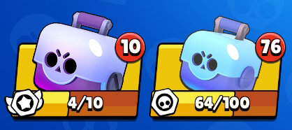 Вы получаете один ящик за сто жетонов