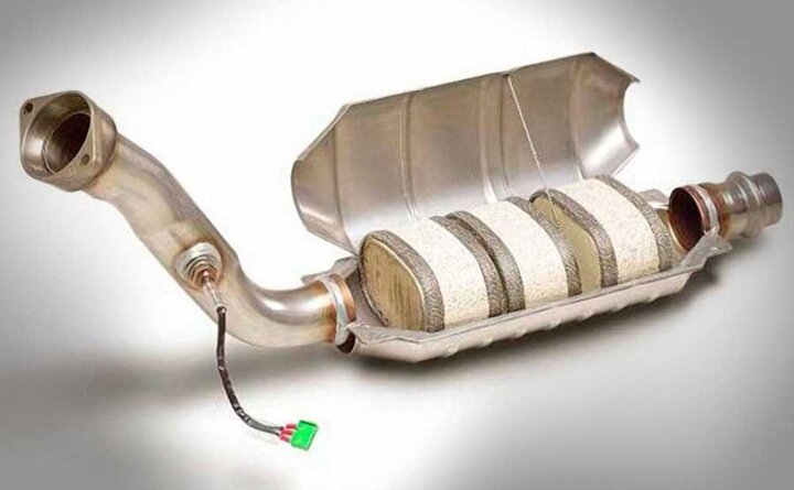 Исправный каталитический нейтрализатор отработавших газов