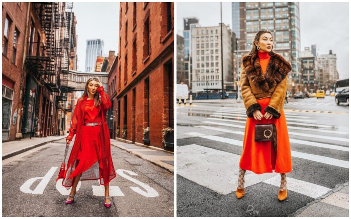 Плащ или дубленка также прекрасно смотрятся в компании с расклешенным платьем