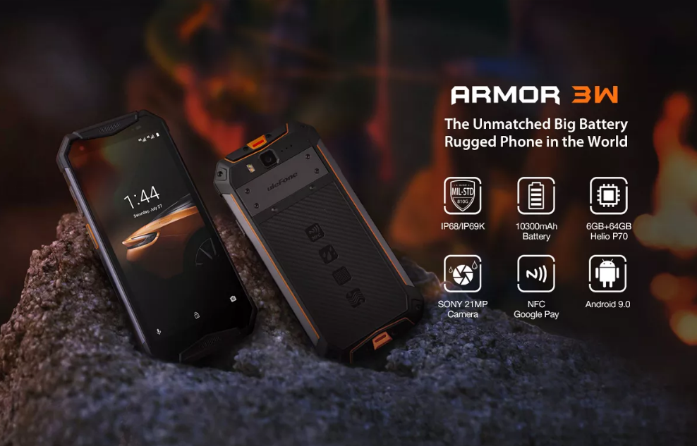 Смартфон Ulefone Armor 3W