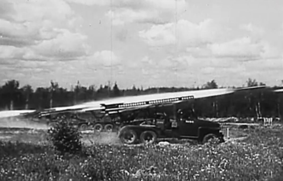 БМ-13 на готова к защите СССР 
