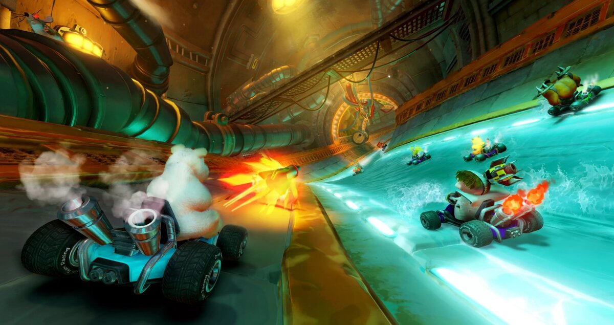 Гонка в канализации