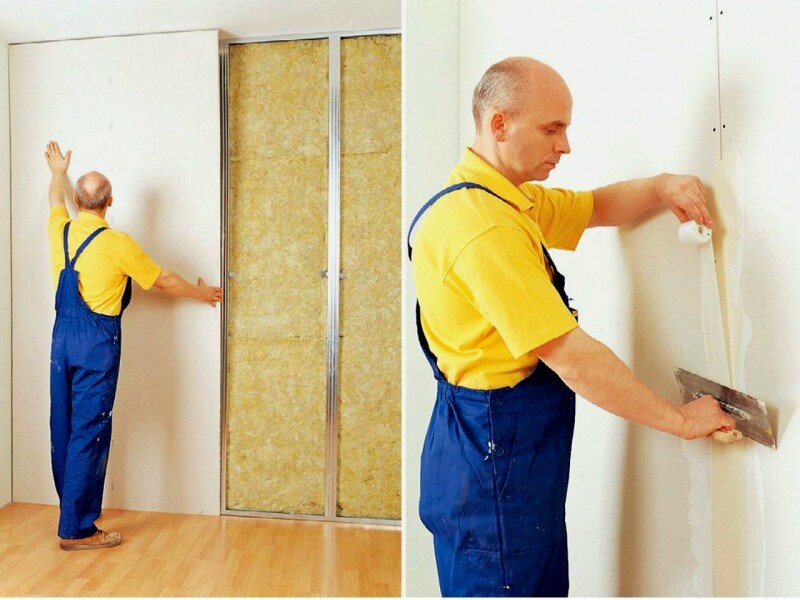 Применение ГСП в отделочных работах