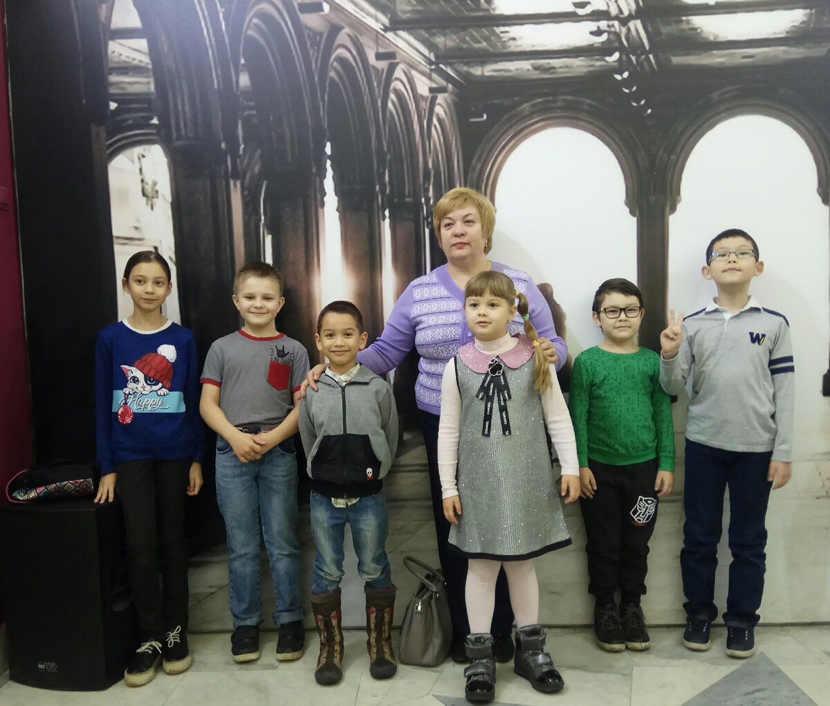 Это мы в театре