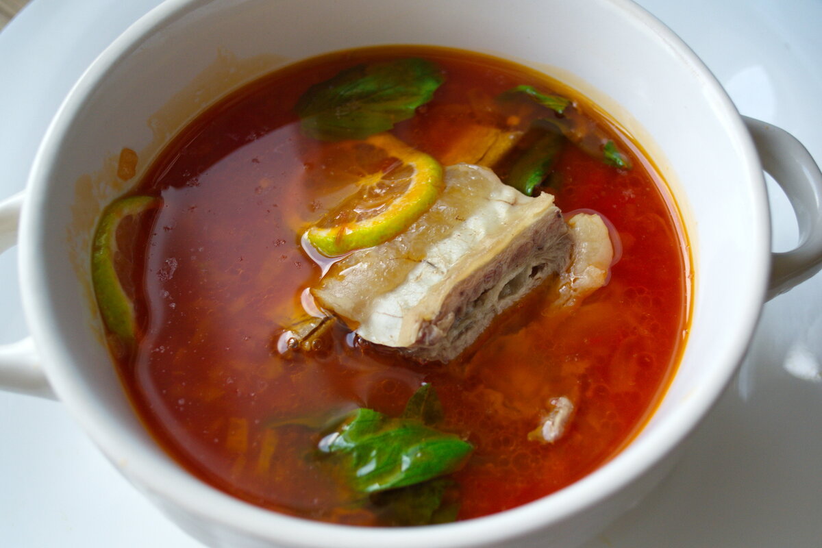 Помидорный суп: Хоть на воде, хоть на бульоне - одинаково очень вкусный