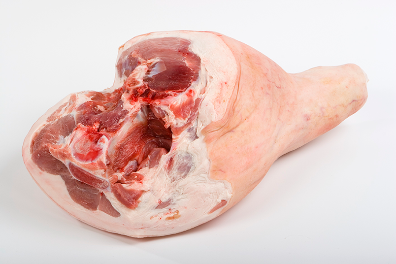 ну примерно это выглядело так, но только это была половинка с хребтом вместе, что увеличивало вес еще кило на два...