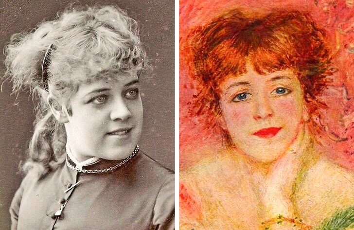 Портрет Жанны Самари. Художник: Пьер-Огюст Ренуар. Фото:  wikipedia.org