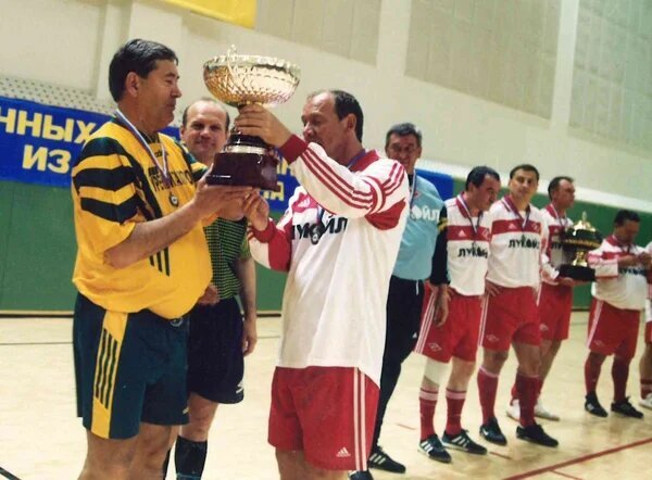 Олег Романцев и Рим Сулейманов