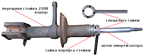 ВАЗ 2109-2108 ЗАМЕНА ПЕРЕДНИХ СТОЕК, ПРУЖИН И ОПОР! РЕМОНТ СВОИМИ РУКАМИ!