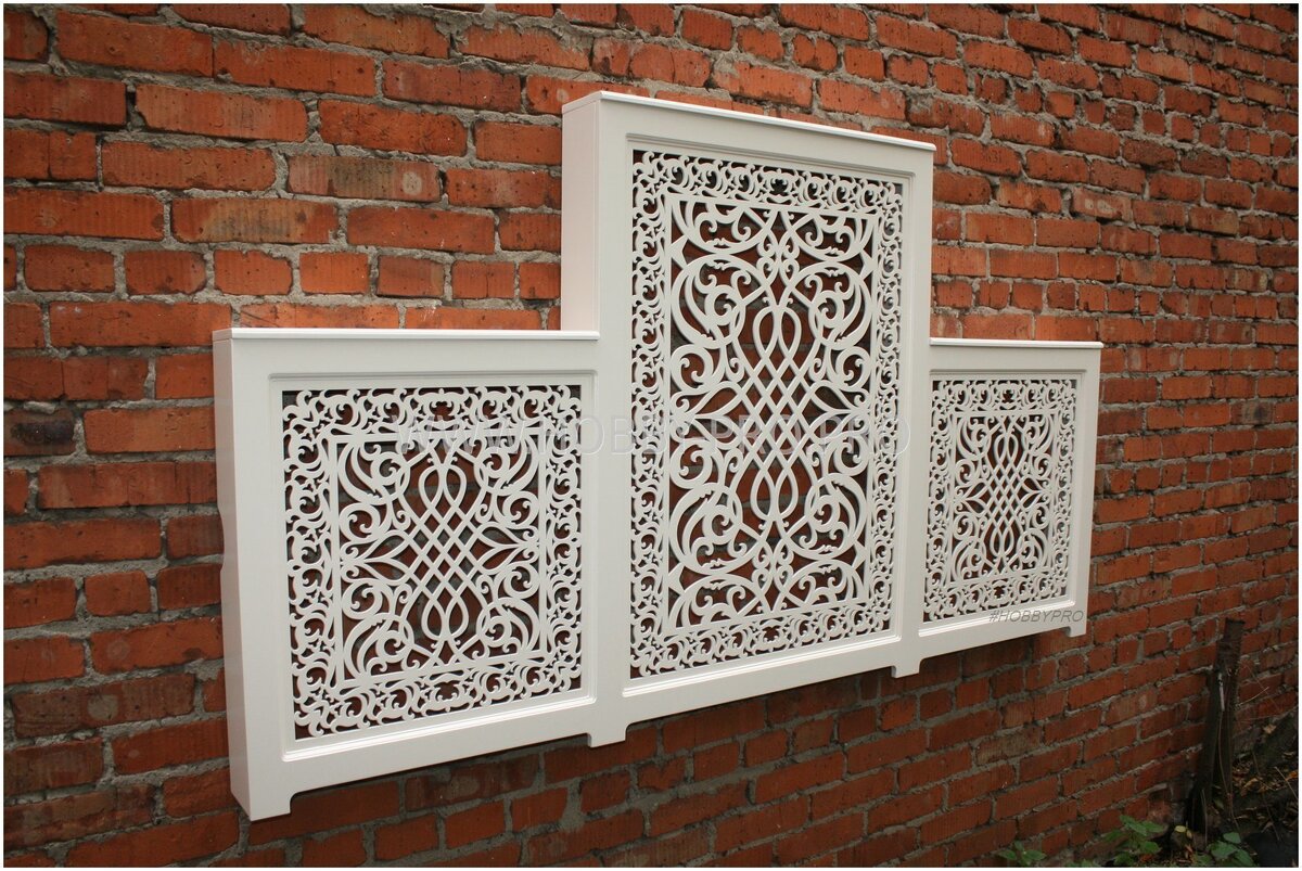  Экран для батарей отопления с коробом ***************************
Экраны для батарей | Резные экраны | Доставка РФ
Изготавливаем резные изделия из фанеры.
Красим в любой необходимый цвет.
Срок выполнения заказа - всего 7-12 дней.
Собственное производство. Большой опыт работы с 2013г.
У нас лучшее соотношение цена-качество.
У нас Вы не найдете фотографии взятые с чужих ресурсов.
Все предоставленные фотографии это наши работы, выполнены в нашей мастерской. Покраска в любой цвет, по каталогу RAL или Симфония.
Мы используем только качественные и экологически чистые материалы для создания предметов интерьера и декора, сувениров, подарков и аксессуаров.
VK  Виктор Киров
***************************
Изготавливаем:
 Декоративные перегородки в комнате
 Декоративные резные решетки и ажурные панели на стены
 Ширмы и перегородки
 Декоративные экраны на радиаторы и короба для батарей отопления
 Декоративные вставки в двери, мебель, шкафы-купе
 Ажурные резные потолки
 Объемные буквы и надписи
 Вензеля, монограммы и украшения для свадеб и торжеств
 Свадебные арки, стенки
 Оформление витрин
 Декор для торговых центров
 Декоративные панно
 Ажурные светильники
*************************** 