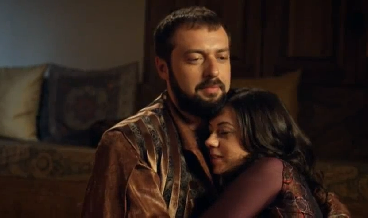 Ибрагим-Паша и Нигяр-калфа. Кадр из сериала ,, Великолепный век,,