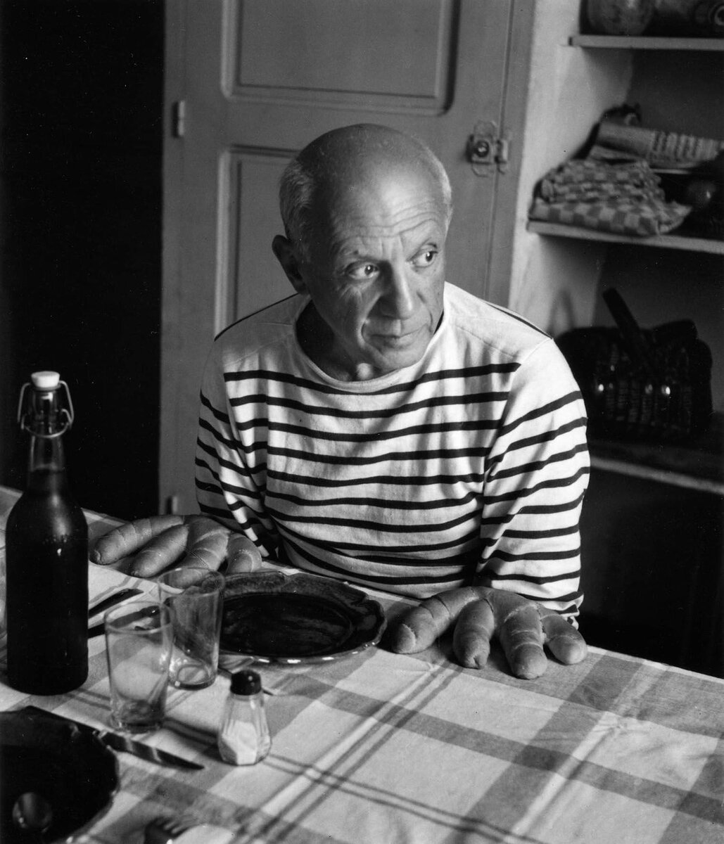 Пабло Пикассо в объективе Робера Дуано