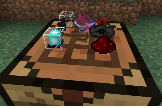 видны предметы внутри верстака