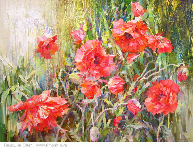 Картина: Летний роман 
Год создания: 2011
Техника исполнения: холст / масло
Размер: 60*80