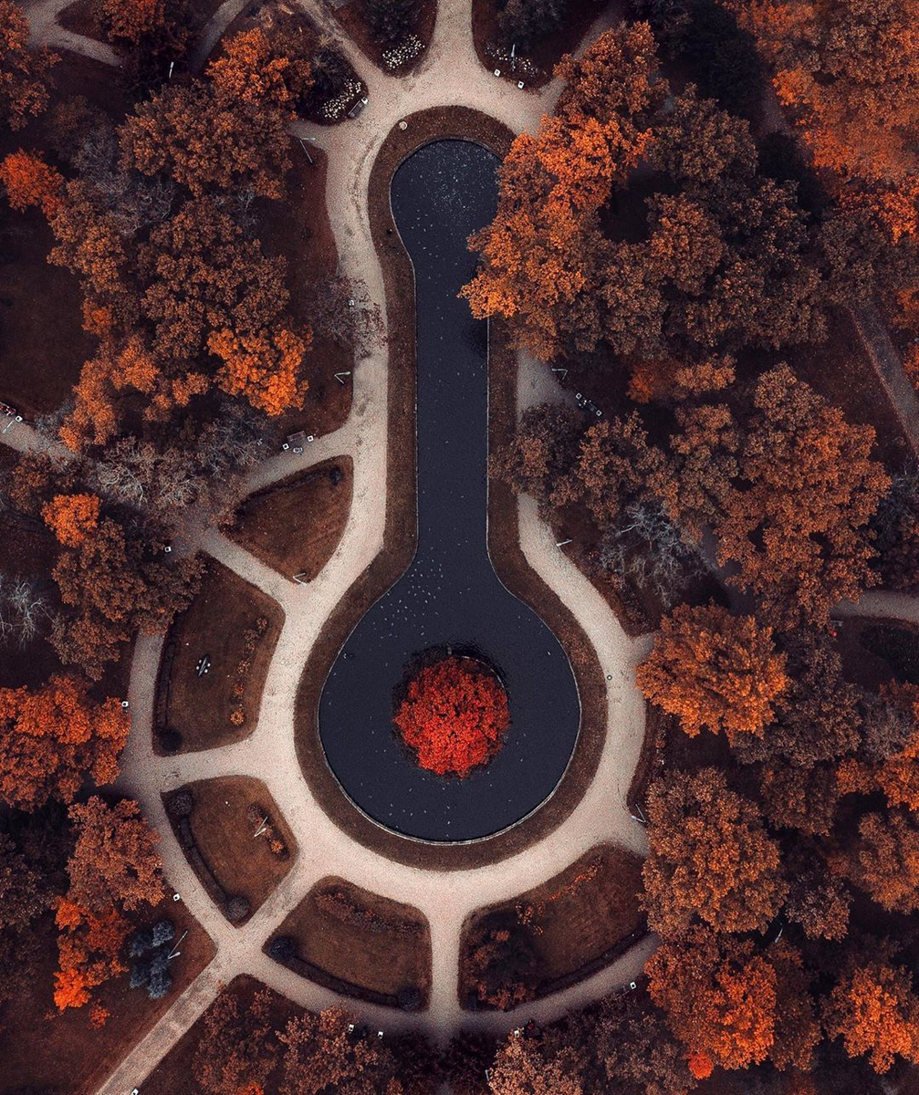 Малоохтинский парк, фото принадлежит автору блога