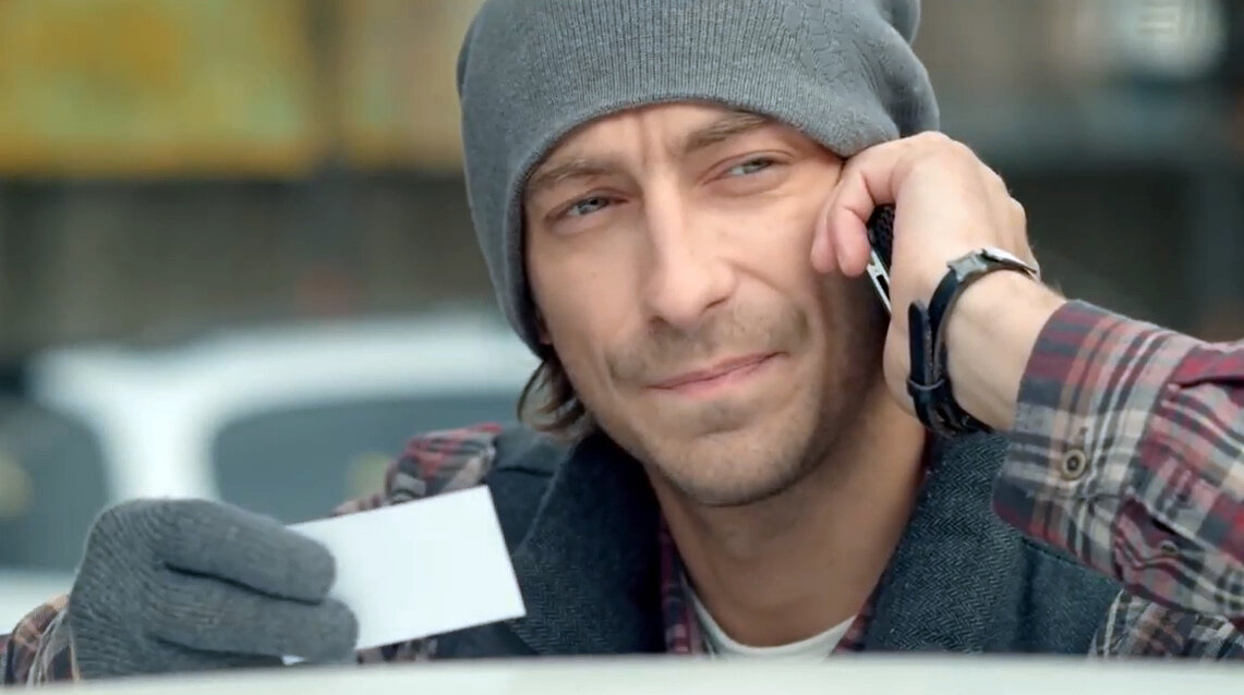 Артем Ткаченко (Алексей Говорков). Кадр из кинофильма "Цезарь", 2013 г., режиссер Эльдар Салаватов, сценарист Иван Сербин, композитор Максим Головин. Скриншот кадра для иллюстрации