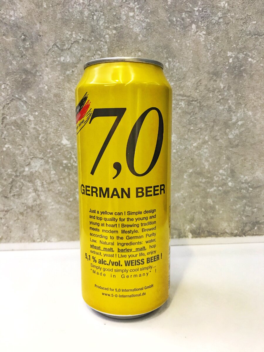 7,0 Weiss Beer