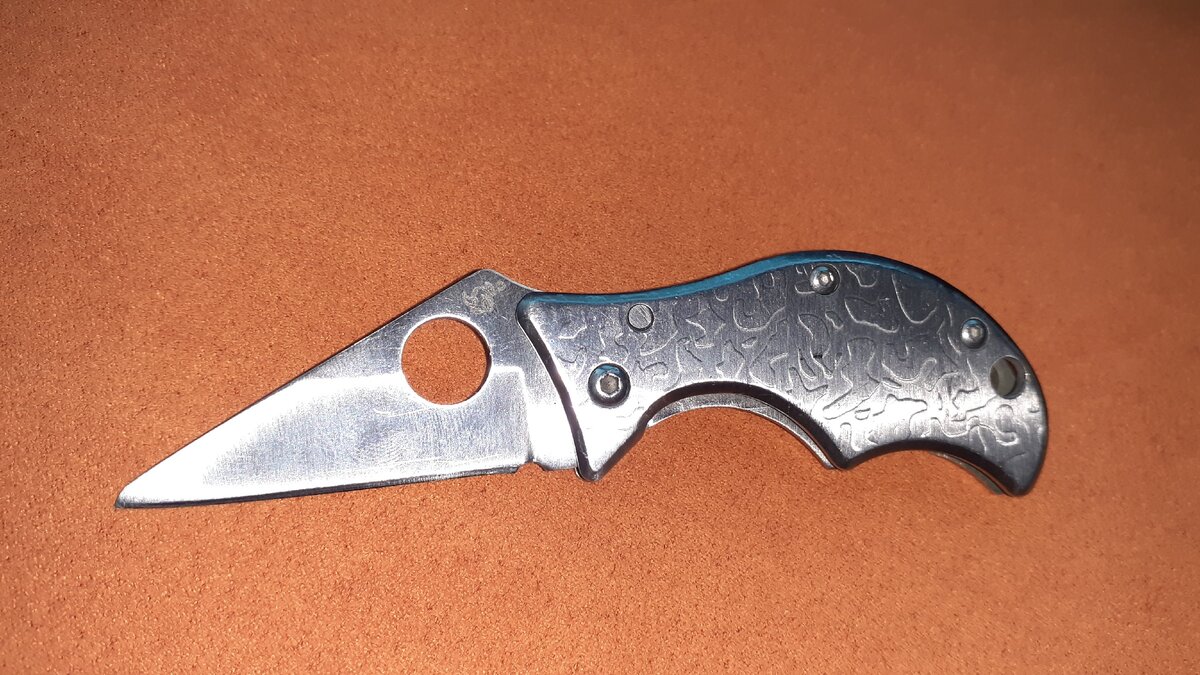 Нож отлично ложится в руку!