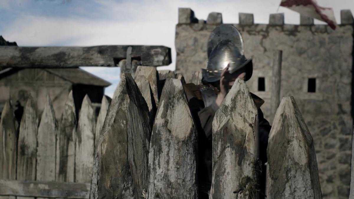 Кадр из сериала "Осажденные"