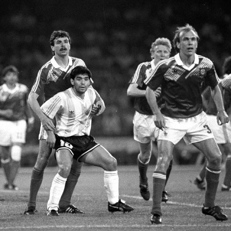 Против сборной Советского Союза...