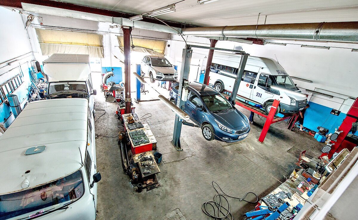 Наш с мужем автосервис 