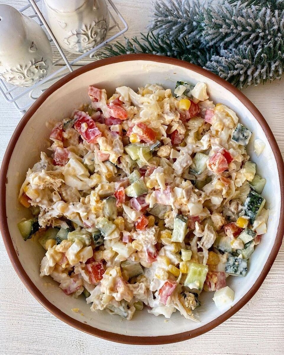 Салат на Новый год