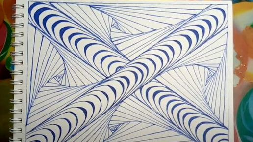 3Д рисунок на бумаге карандашом для начинающих - видео
