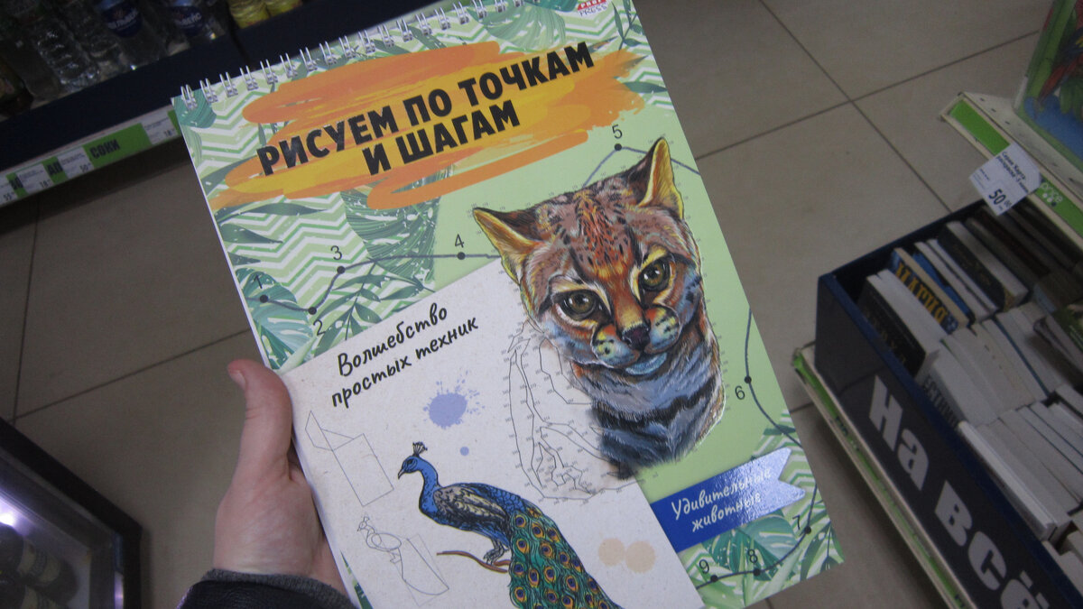 Магазин Fix Price. Альбом волшебство простых техник. Цена: 99 рублей.