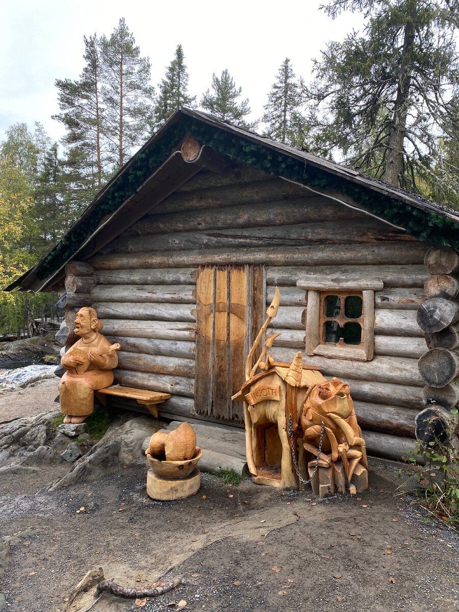 Домик местных жителей